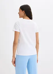 T-shirt in puro cotone, bonprix