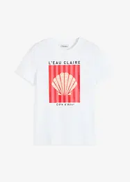 T-shirt in puro cotone, bonprix