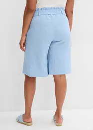 Bermuda con elastico in vita in misto viscosa fluente, bonprix