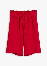 Bermuda con elastico in vita in misto viscosa fluente, bonprix