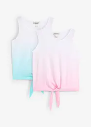 Top in puro cotone biologico (pacco da 2), bonprix