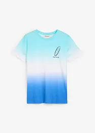 T-shirt con colori sfumati in cotone biologico, bonprix