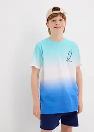 T-shirt con colori sfumati in cotone biologico, bonprix