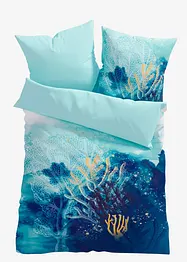 Biancheria da letto double-face con coralli, bonprix