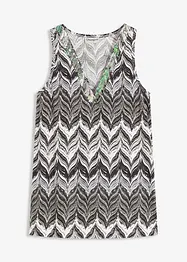 Top con paillettes, bonprix