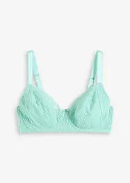Reggiseno con ferretto e pizzo delicato, bonprix
