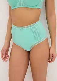 Culotte a vita alta con pizzo delicato, bonprix