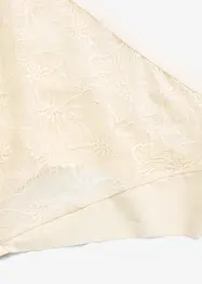 Culotte a vita alta laser cut con pizzo delicato, bonprix