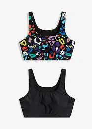 Reggiseno a bustier per bikini (pacco da 2), bonprix