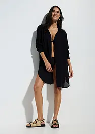 Blusa da mare lunga in viscosa fluente, bonprix