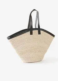 Borsa shopper di paglia, bonprix