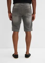 Bermuda di jeans in felpa con taglio comfort, regular fit, bonprix