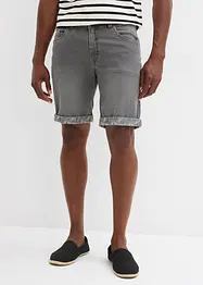 Bermuda di jeans elasticizzati, regular fit, bonprix