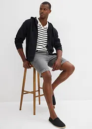 Bermuda di jeans elasticizzati, regular fit, bonprix
