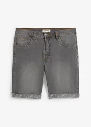Bermuda di jeans elasticizzati, regular fit, bonprix