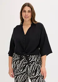 Camicetta in misto lino, bonprix
