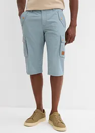 Bermuda cargo in puro cotone, regular fit, bonprix