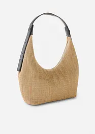 Borsa shopper in simil paglia, bonprix