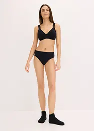 Reggiseno minimizer senza ferretto con  cotone biologico (pacco da 2), bonprix