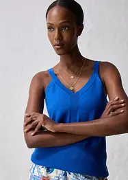 Top in maglia misto seta, bonprix