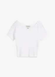 Maglia aderente in puro cotone biologico, bonprix