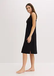 Camicia da notte con spalline sottili e scollatura con pizzo, bonprix
