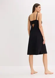 Camicia da notte con spalline sottili e scollatura con pizzo, bonprix