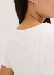 Pigiama estivo in jersey pointoille, bonprix