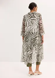 Camicia lunga in chiffon, bonprix