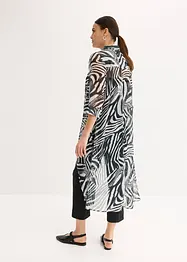 Camicia lunga in chiffon, bonprix