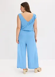 Tuta in jersey con volant, bonprix