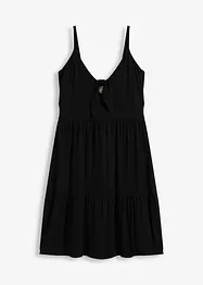 Abito con spalline e dettaglio annodato, bonprix