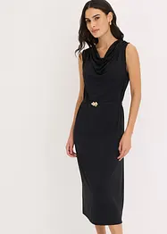 Abito in maglina con cintura (set 2 pezzi), bonprix