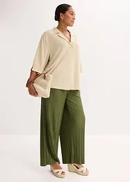 Maglia lunga in piquet di viscosa fluente, bonprix