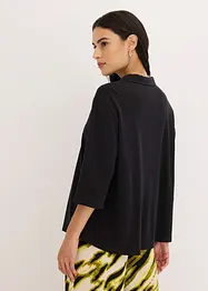 Maglia lunga in piquet di viscosa fluente, bonprix