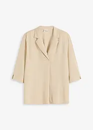 Maglia lunga in piquet di viscosa fluente, bonprix