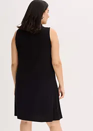 Abito in maglina con fiocco allo scollo, bonprix