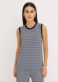 Top con motivo in stile minimalista, bonprix