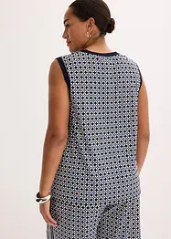 Top con motivo in stile minimalista, bonprix