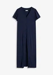 Abito in maglina con spacco, bonprix