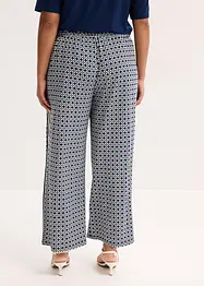 Pantaloni in jersey fantasia, bonprix