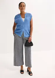 Cardigan traforato a maniche corte, bonprix