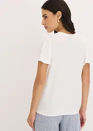 Maglia in viscosa con bottoni, bonprix