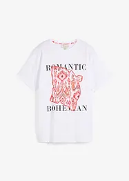T-shirt in puro cotone, bonprix