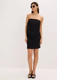 Top in misto lino, bonprix