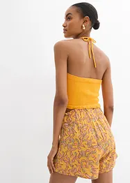 Top in maglia con scollo all'americana, bonprix