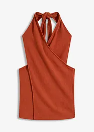 Top con scollo all'americana, bonprix
