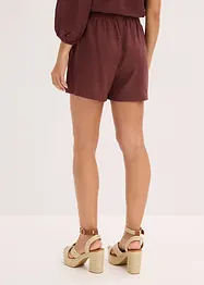 Shorts in misto lino, bonprix