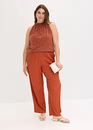 Pantaloni in jersey crêpe, bonprix