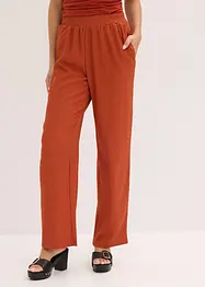 Pantaloni in jersey crêpe, bonprix